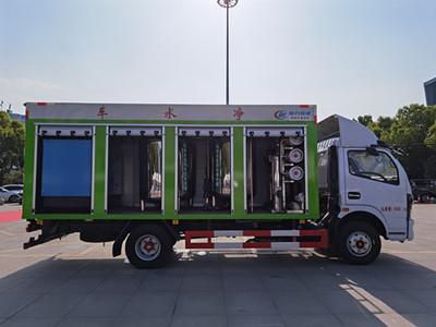 東風(fēng)天錦凈水車價(jià)格_移動(dòng)凈水車廠家直銷